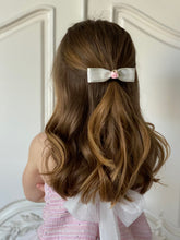 Load image into Gallery viewer, Rosebud Satin Organza Hair Clip
