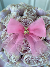 Cargue la imagen en el visor de la galería,Anastasia Tulle Bow in Candy Pink - Hair Clip / Bag Bow
