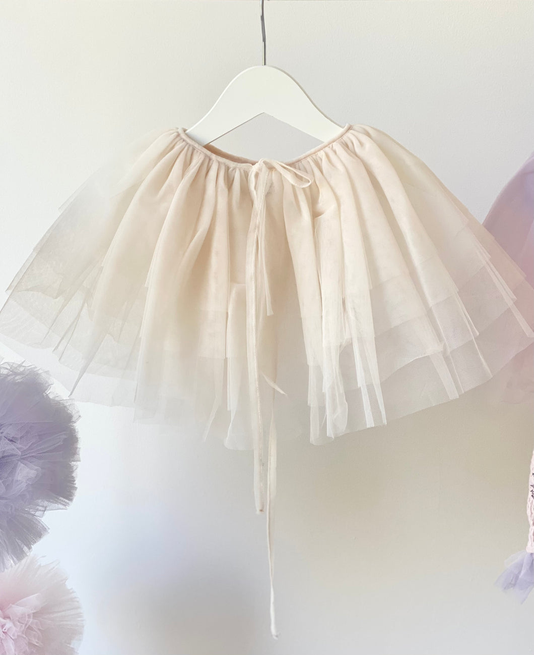 Tulle Caplet - Ivory