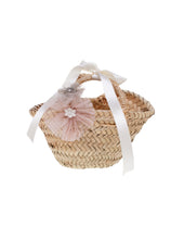 Load image into Gallery viewer, Cinthia Nude Mini Basket Bag
