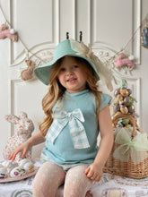 Load image into Gallery viewer, Odette Tulle Bow in Mint - Hair Clip / Bag Bow
