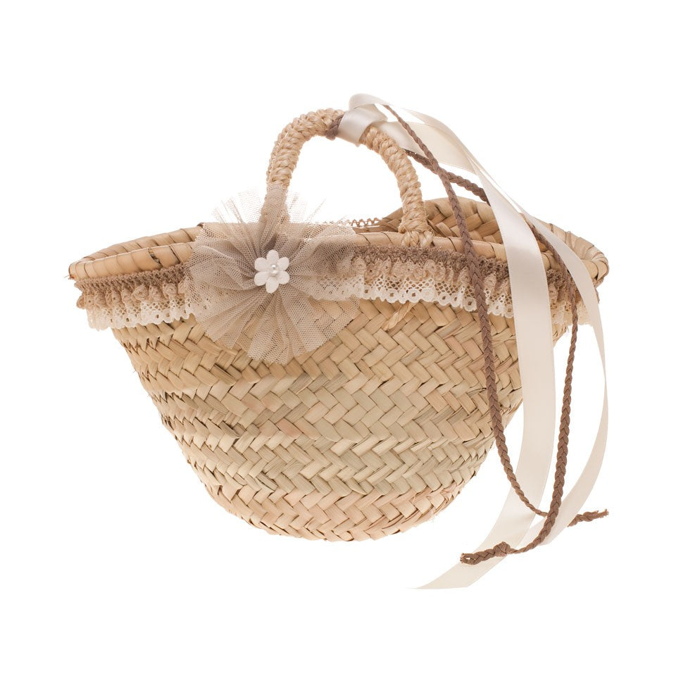 Lulu Straw Basket Bag