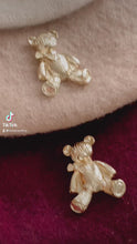 Load and play video in Gallery viewer, Anastasia Teddy Bear Beret - 2 Shades
