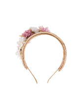 Cargue la imagen en el visor de la galería,Rosa Raffia Floral Headband
