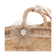 Load image into Gallery viewer, Lulu Straw Basket Bag
