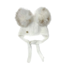 Cargue la imagen en el visor de la galería,Petite Maison Kids Hero Cashmere Cream Bonnet
