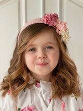 Cargue la imagen en el visor de la galería,Floral Woven Headband - Pink
