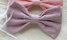 Load image into Gallery viewer, Elizabeth Cotton Bow Hair Clip
