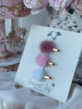 Load image into Gallery viewer, Fifi Fur Pom Hair Clip - 3 Shades
