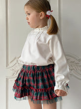 Cargue la imagen en el visor de la galería,Baby Velvet Embellished Pom Pigtail Bow Set - Red
