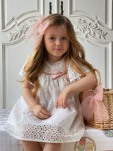 Cargue la imagen en el visor de la galería,Odette Tulle Bow in Powder Puff - Hair Clip / Bag Bow
